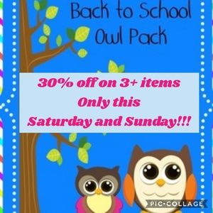 30% off this weekend